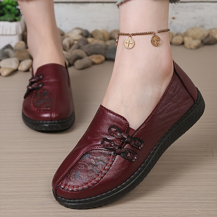 Geraldine | Cushioned Slip-On Loafers