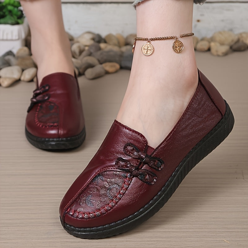 Geraldine | Cushioned Slip-On Loafers