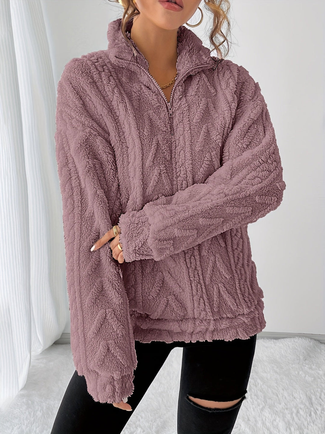 Kristen | Cozy Textured Pullover