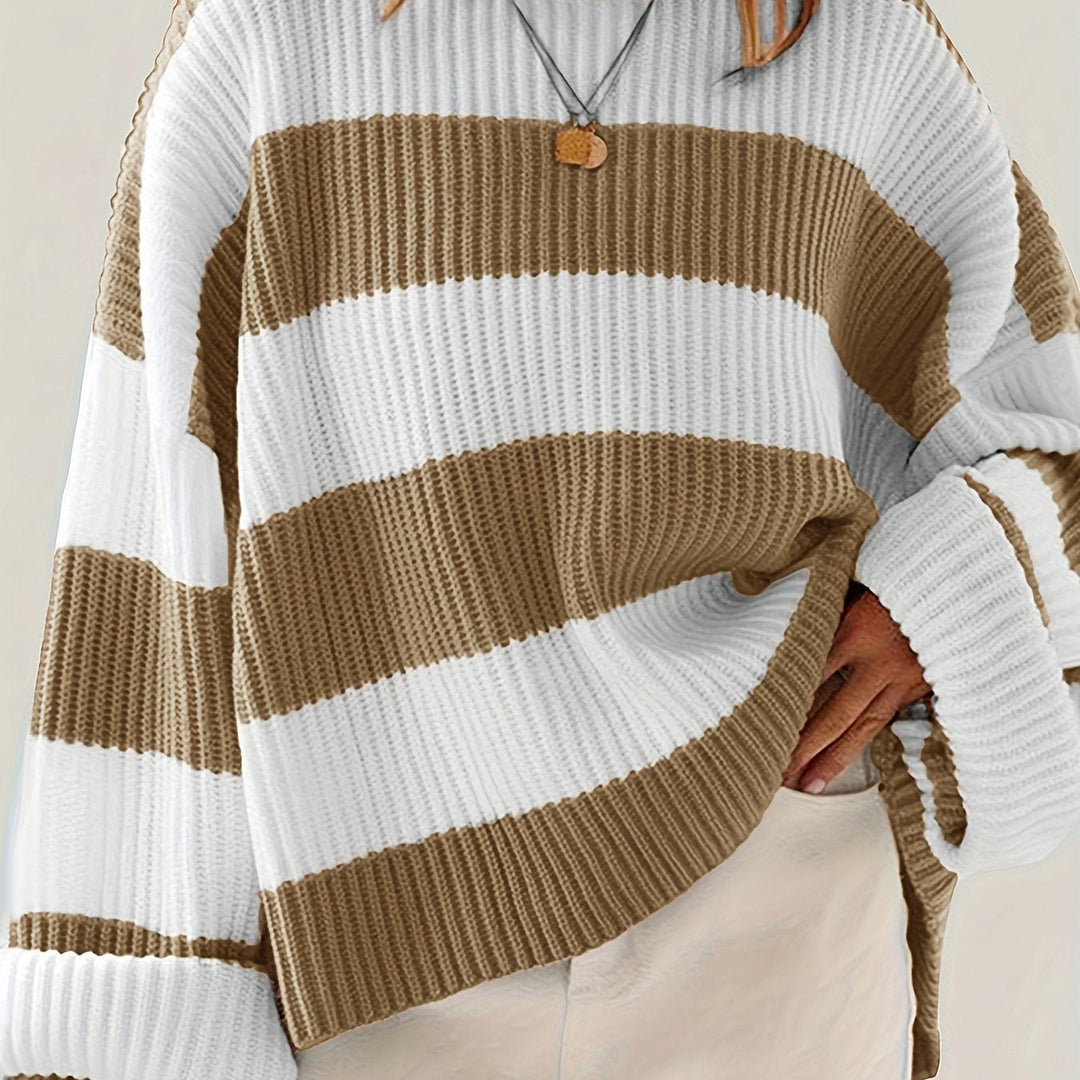 Ivy | Relaxed colourblock Jumper