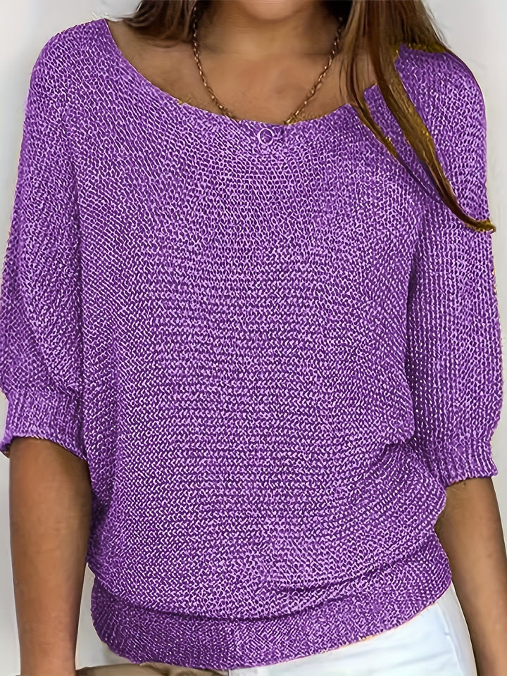 Lena | Relaxed Open-Knit Jumper