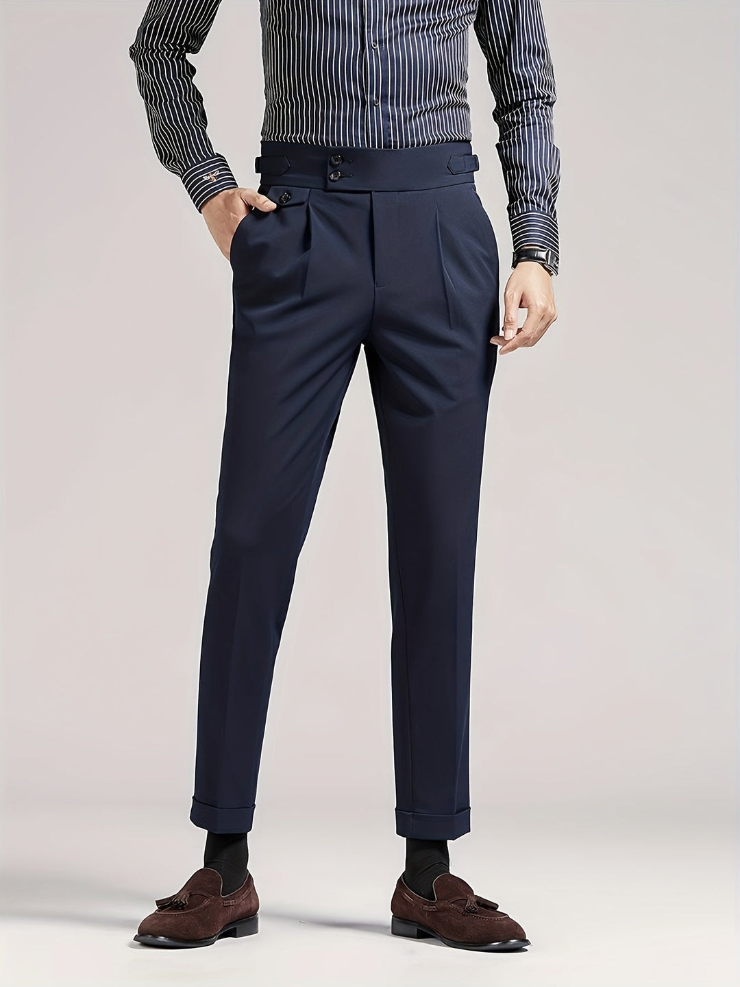 Hugo | Tailored Single-Pleat Trousers