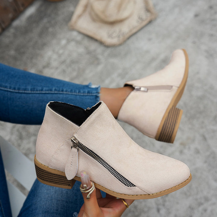 Bianca | Everyday Side-Zip Ankle Boots
