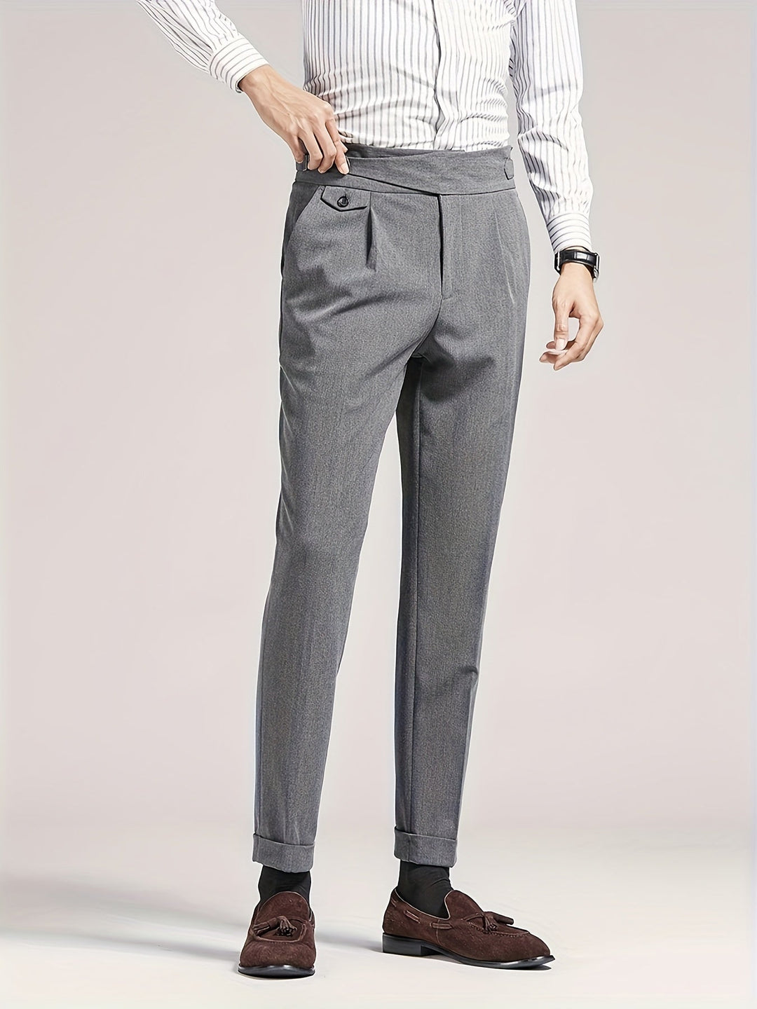 Carter | Tailored Pleated Trousers
