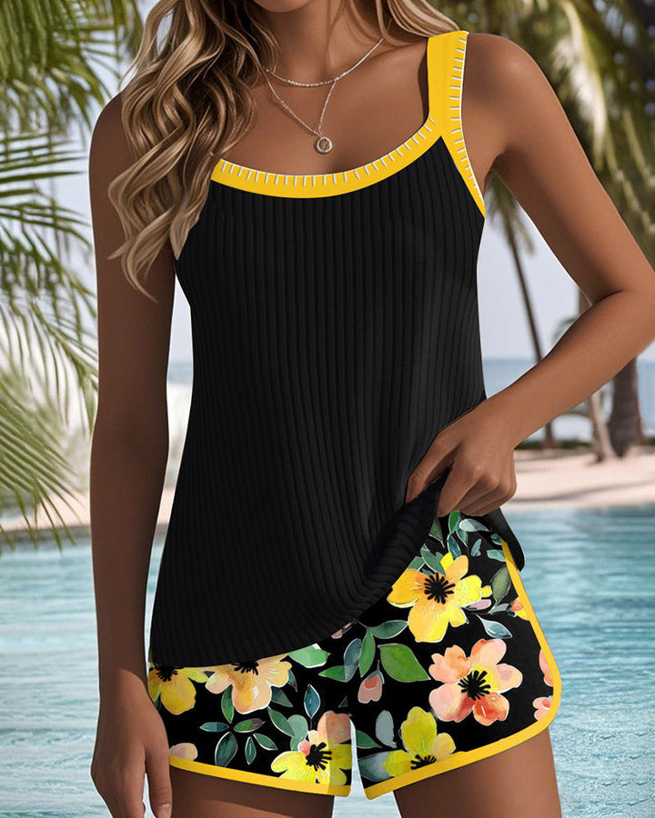 Roberta | Flattering Two-Piece Tankini Set