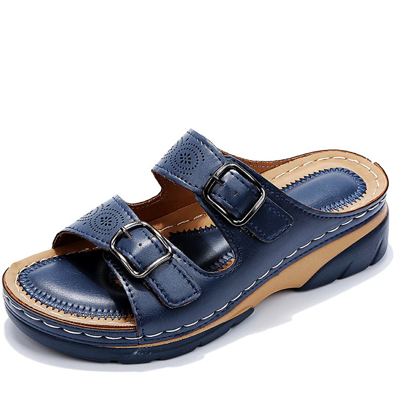 Genevieve | Cushioned Comfort Sandals