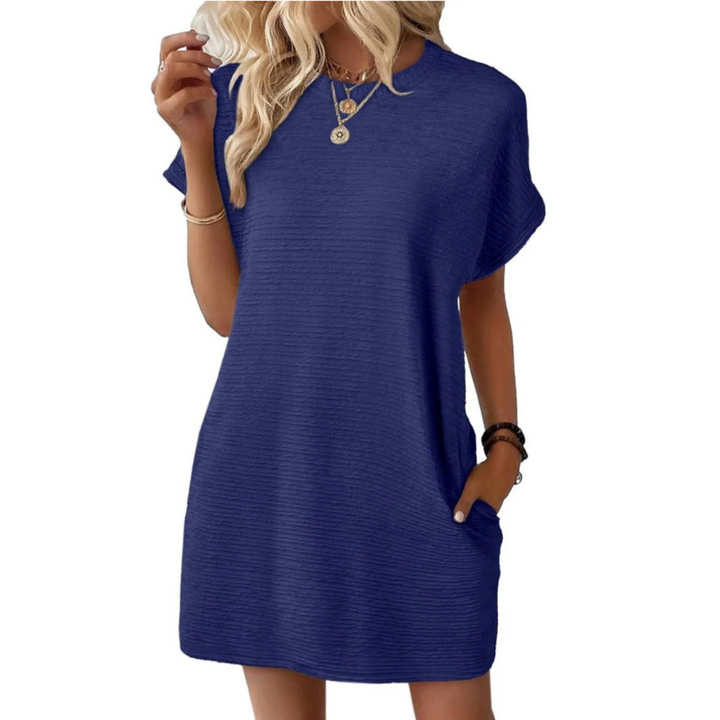 Ivanna | Casual Round Neck Summer Dress