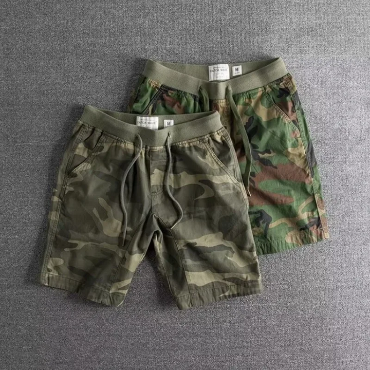 Nathan | Relaxed Camo Shorts