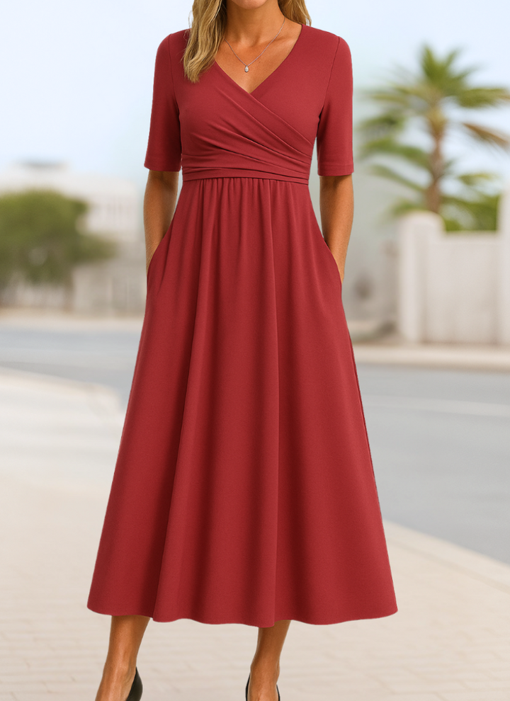 Monic | Stylish Crossover Dress