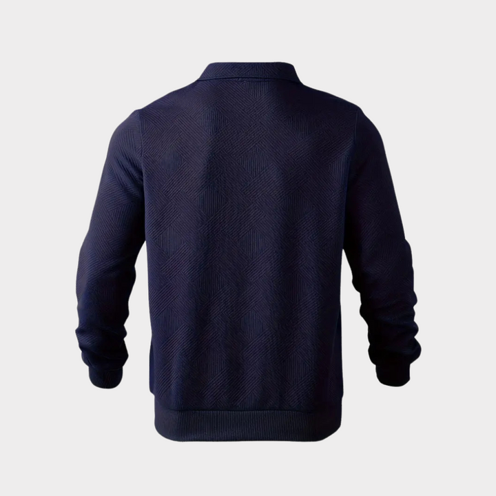 Hudson | Textured Half-Zip Pullover