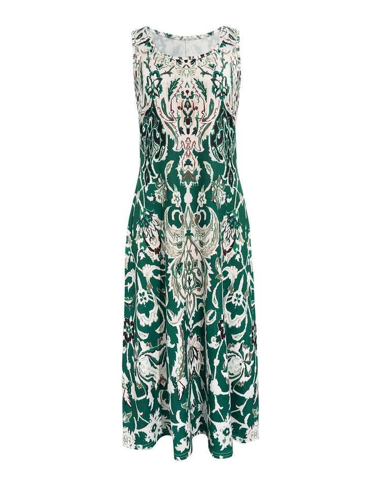Odette | Flowing Floral Maxi Dress