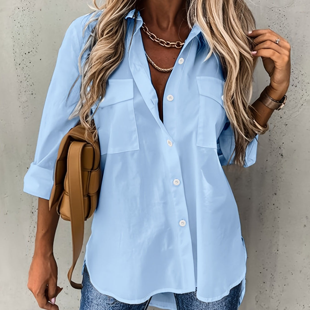 Katherine | Relaxed Button-Front Shirt