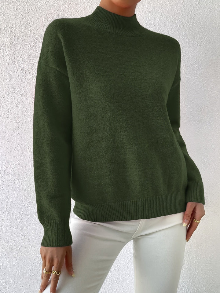 Lorelei | Refined Mock Neck Jumper