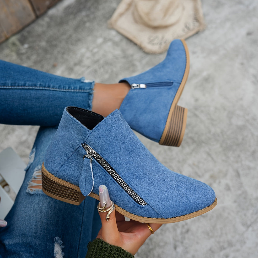 Bianca | Everyday Side-Zip Ankle Boots