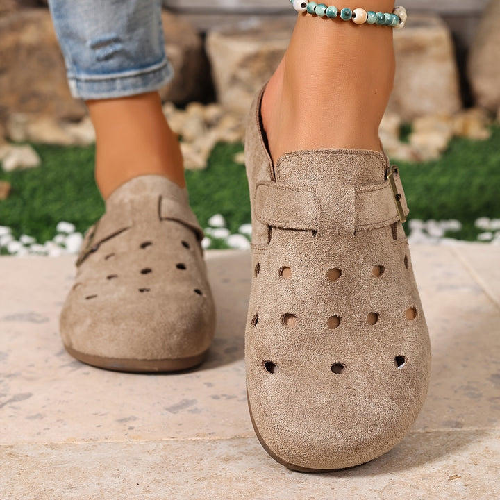 Marion | Buckle-Detail Slip-On Clogs