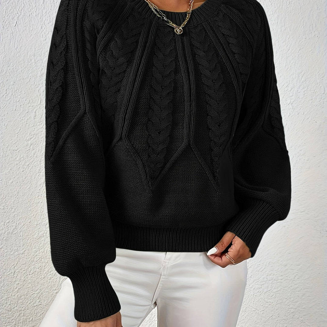 Eleanor | Relaxed Cable-Knit Jumper