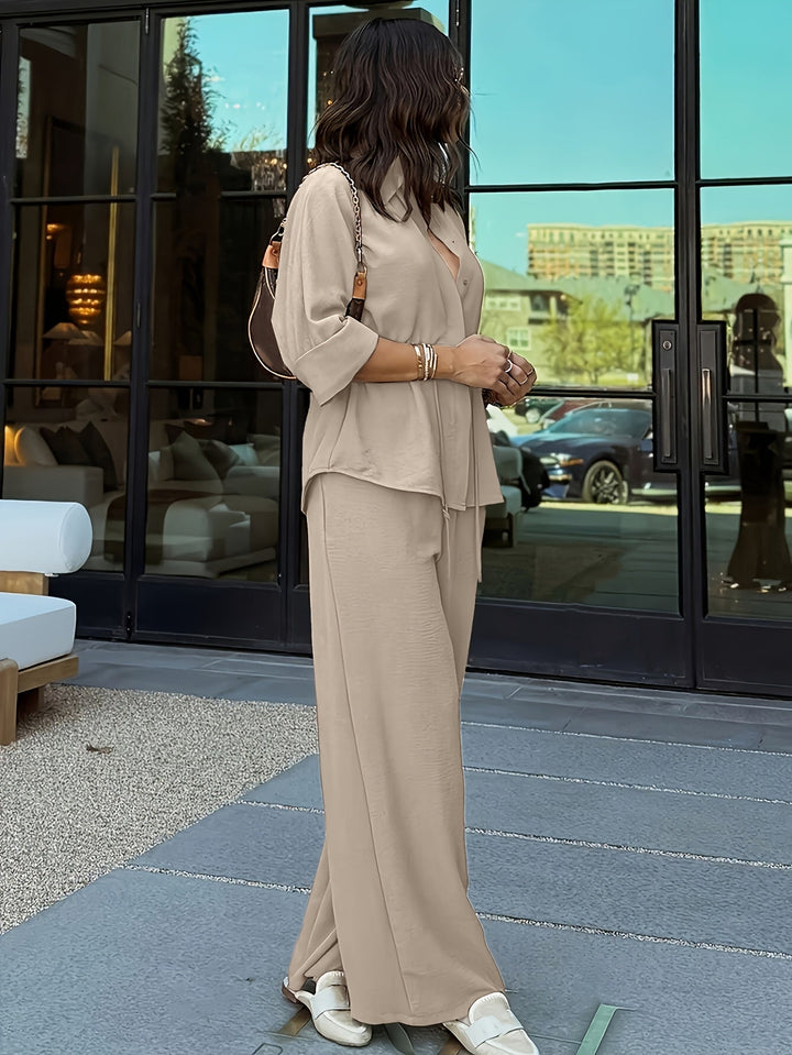 Lorraine | Relaxed Wide-Leg Set