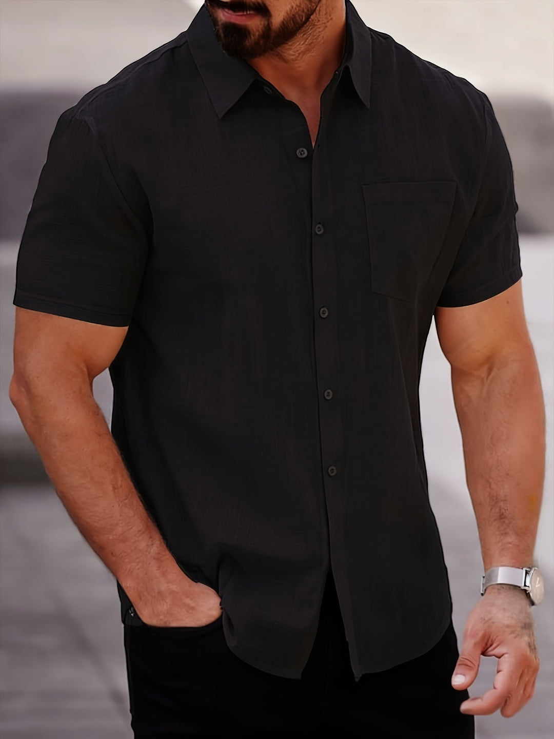 Emmett | Relaxed Short-Sleeve Shirt