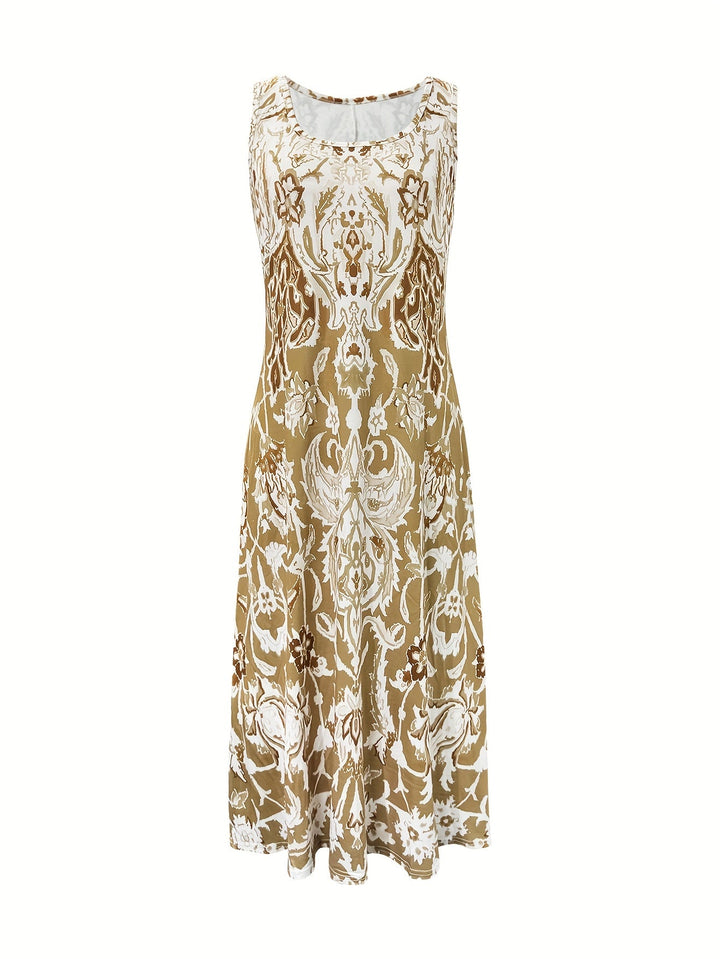 Odette | Flowing Floral Maxi Dress