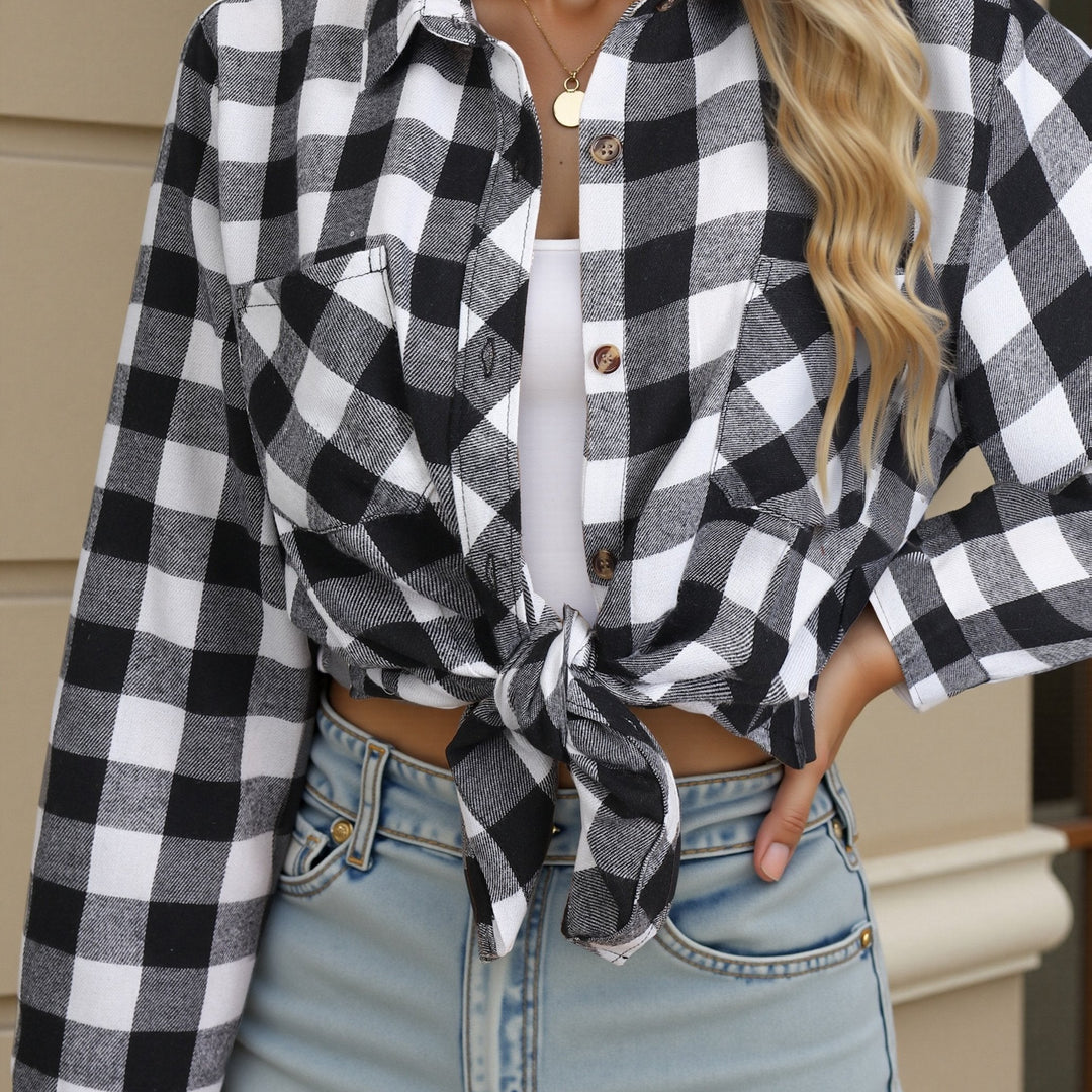 Everly | Relaxed Buffalo Check Shirt