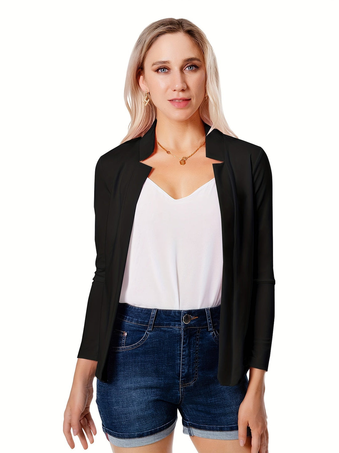 Kirsten | Open Front Tailored Jacket