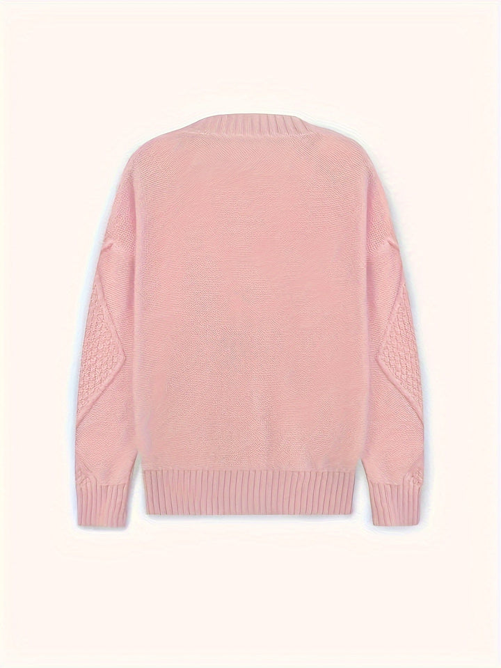 Lucinda | Cozy Cable-Knit Button Cardigan