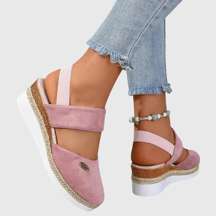 Ruth | Cushioned Wedge Sandals