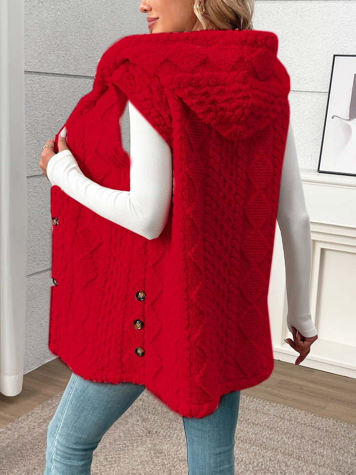 Lorna | Cozy Hooded Sleeveless Vest