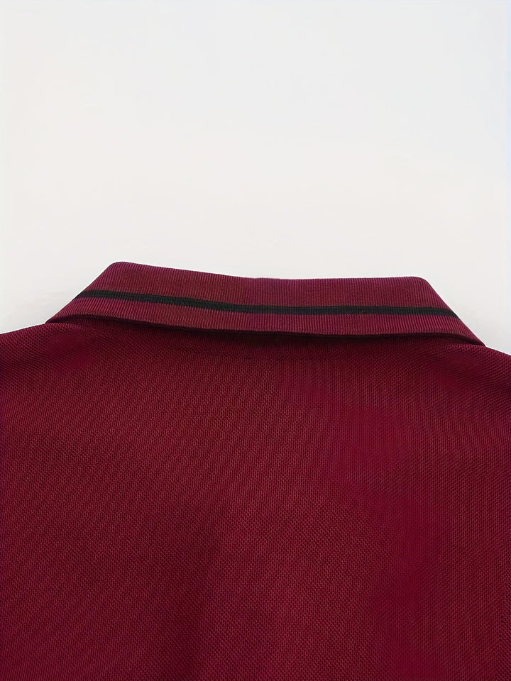 Dalton | Refined Long-Sleeve Polo Shirt