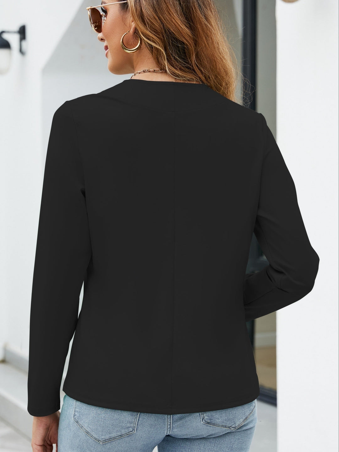 Rosabel | Open Front Tailored Cardigan