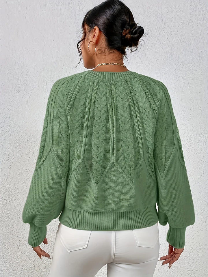 Eleanor | Relaxed Cable-Knit Jumper