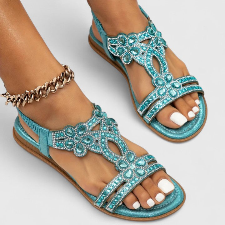 Rebecca | Elegant Orthopedic Beads Sandals