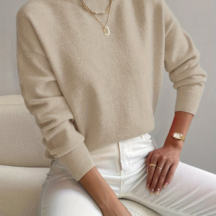 Lorelei | Refined Mock Neck Jumper