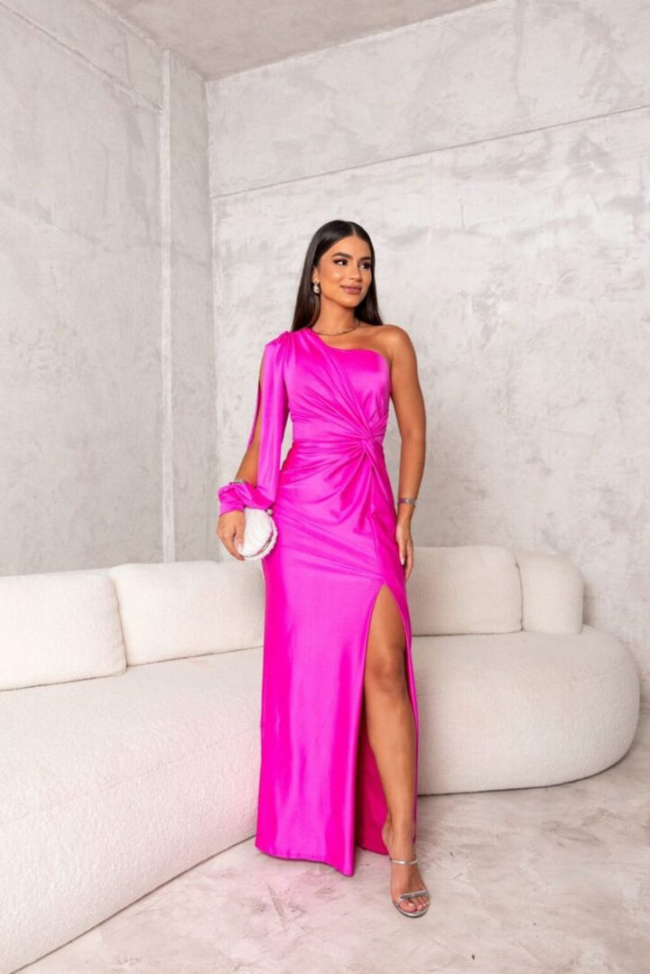 Samantha | One-Shoulder Evening Dress