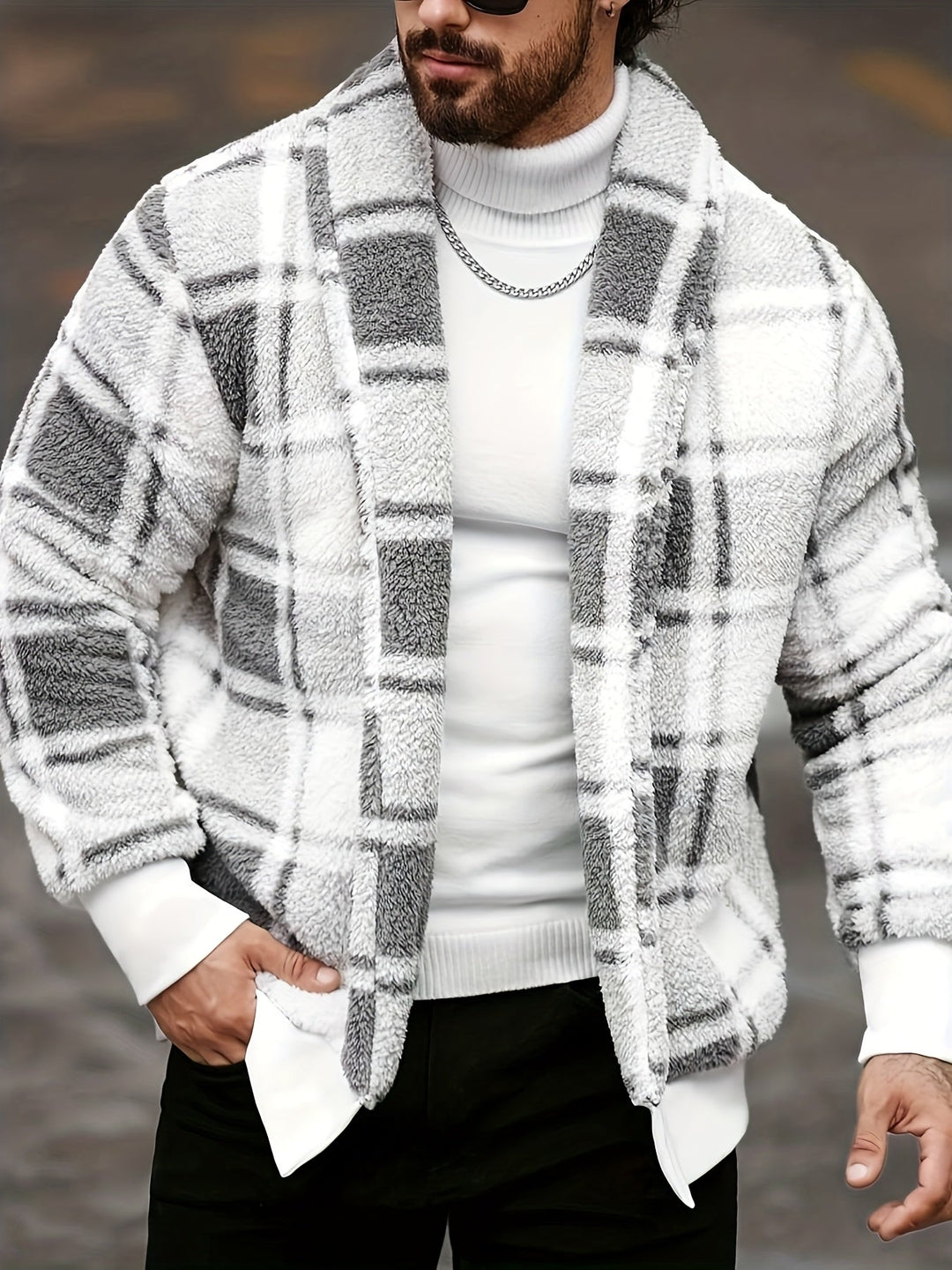 Hayes | Cozy Checked Jacket