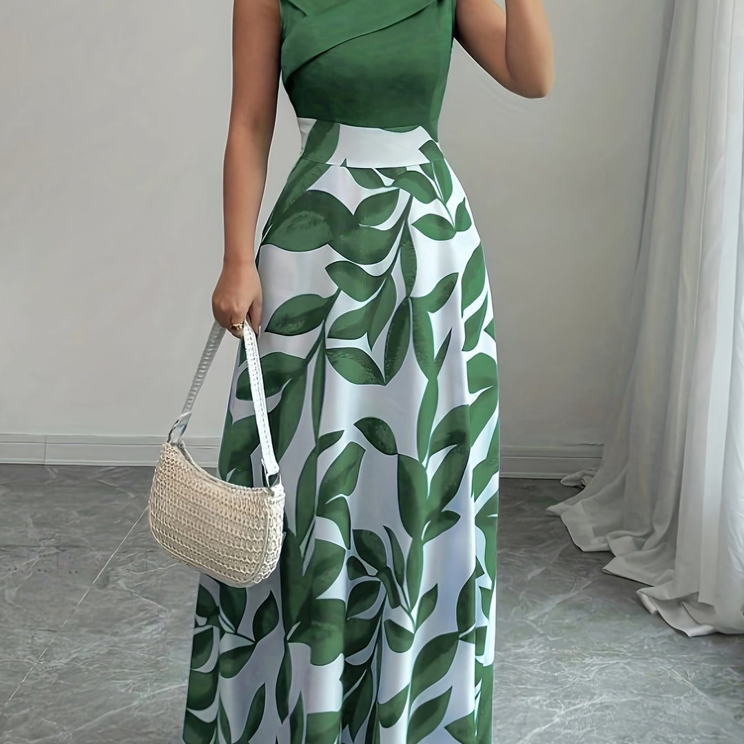 Lucille | Elegant Floral Maxi Dress