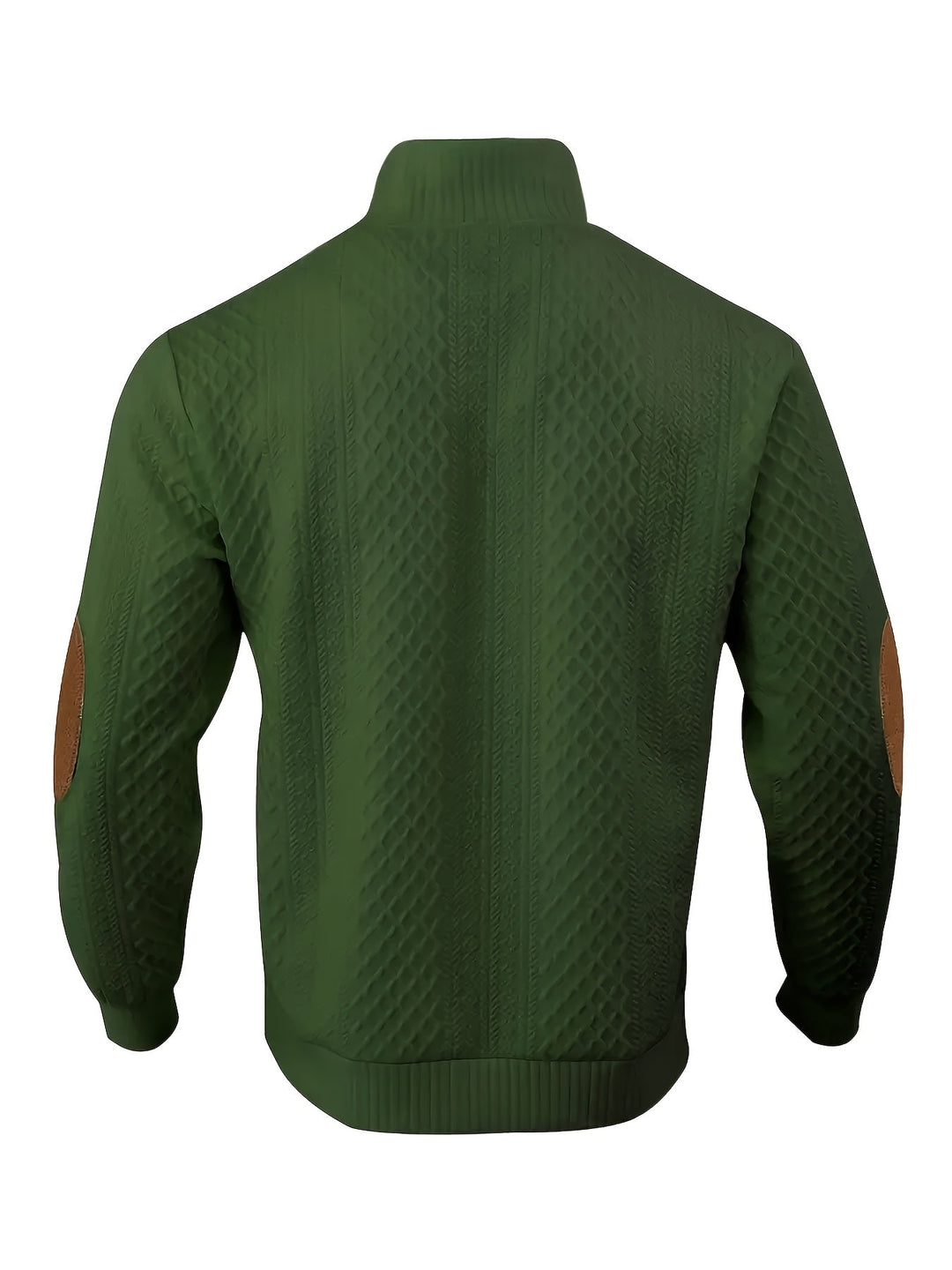 Ronan | Stand Collar Button Henley Jumper