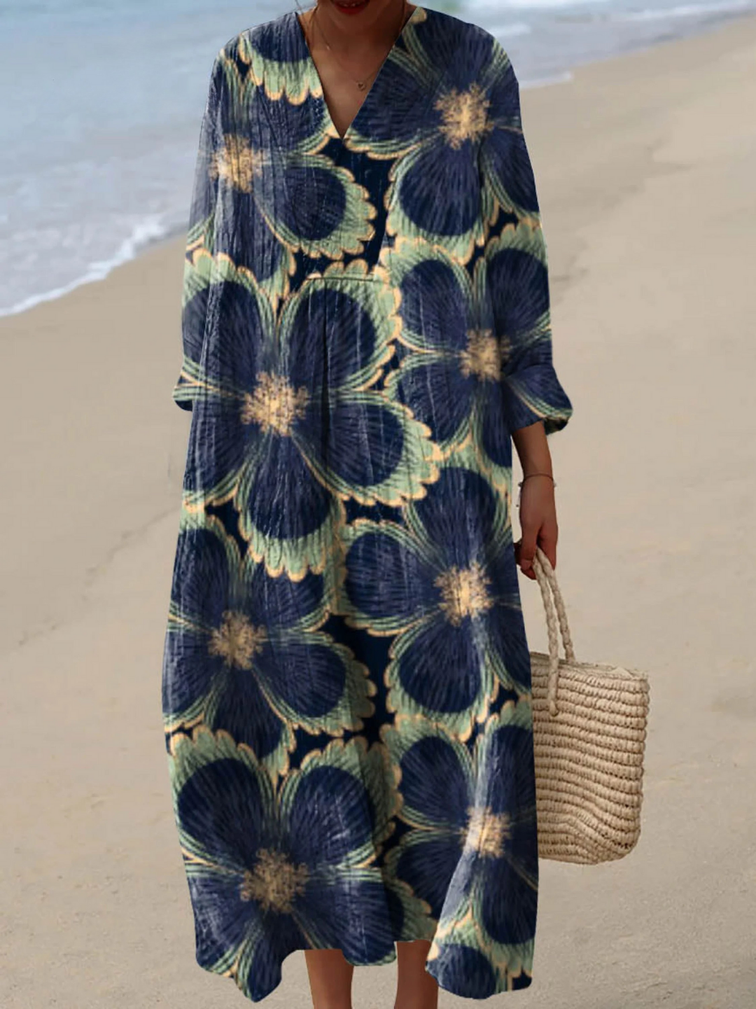 Juliette | Vintage Lovely Floral Art Print Dress