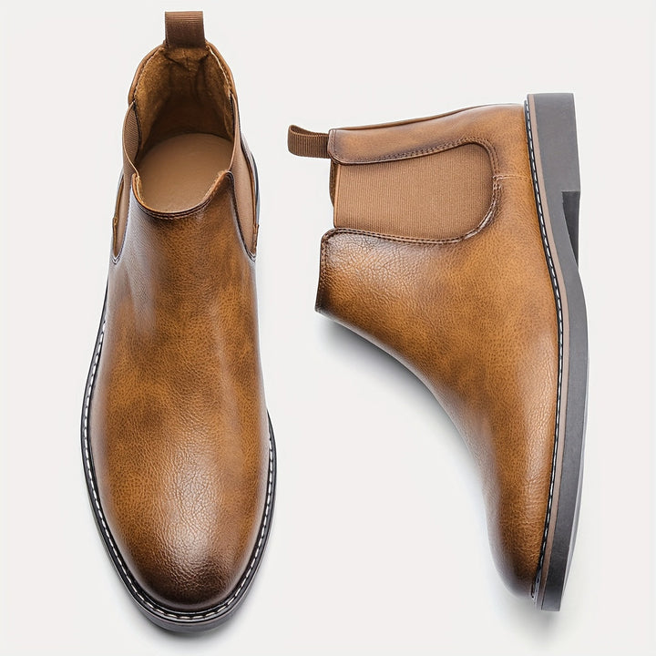 Nelson | Refined Slip-On Chelsea Boots