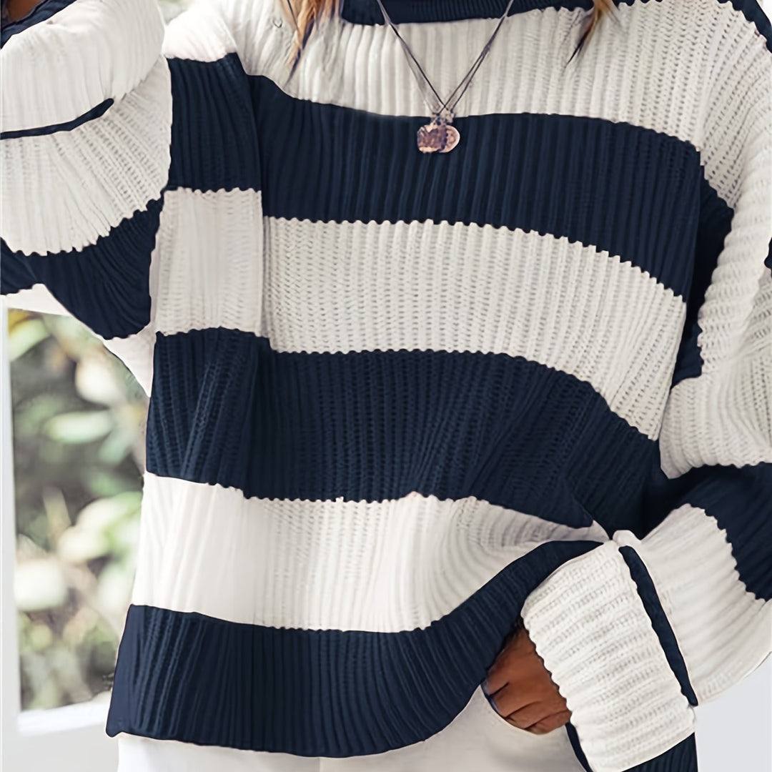 Ivy | Relaxed colourblock Jumper