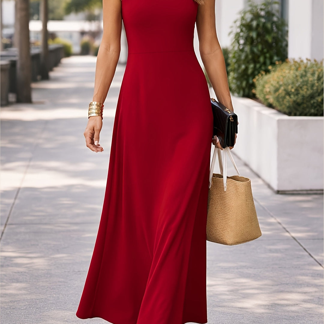 Clarissa | Sleeveless Flowing Maxi Dress