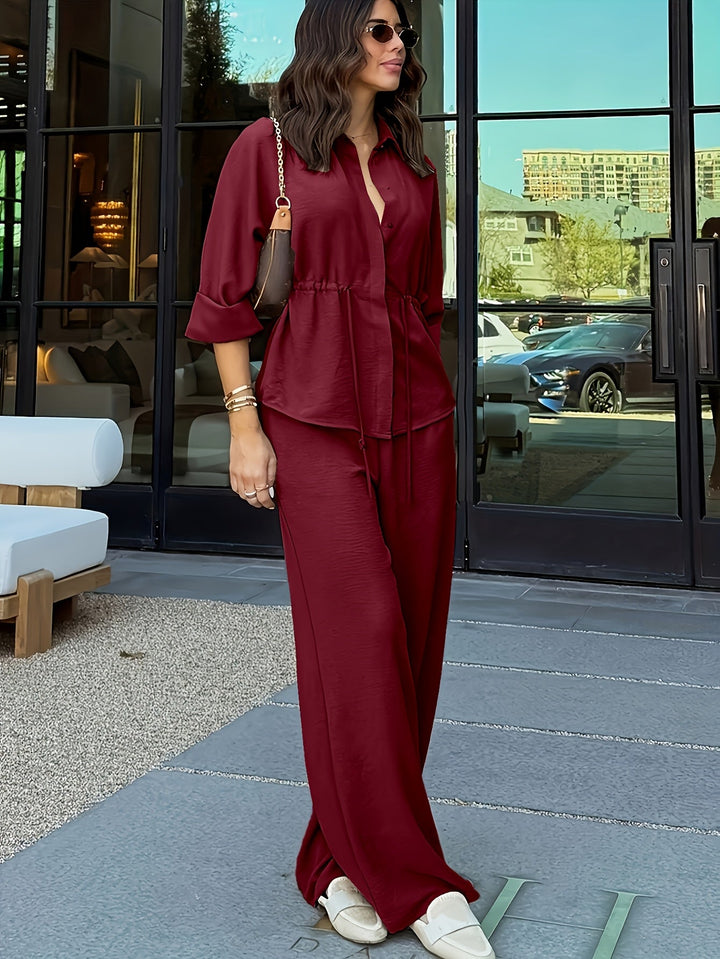 Lorraine | Relaxed Wide-Leg Set