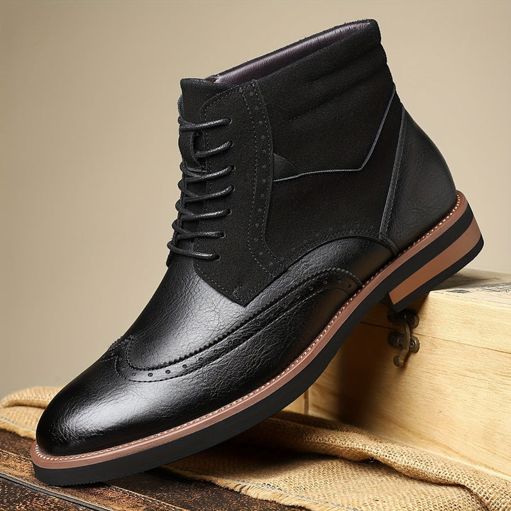 Roland | Classic Wingtip Ankle Boots