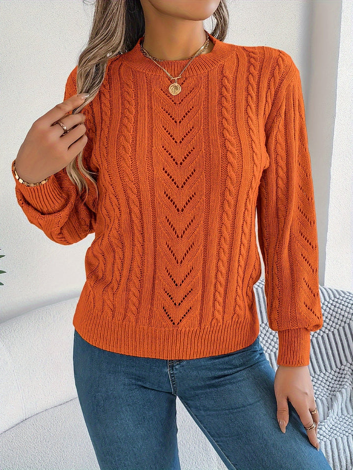 Blythe | Cable-Knit Textured Jumper