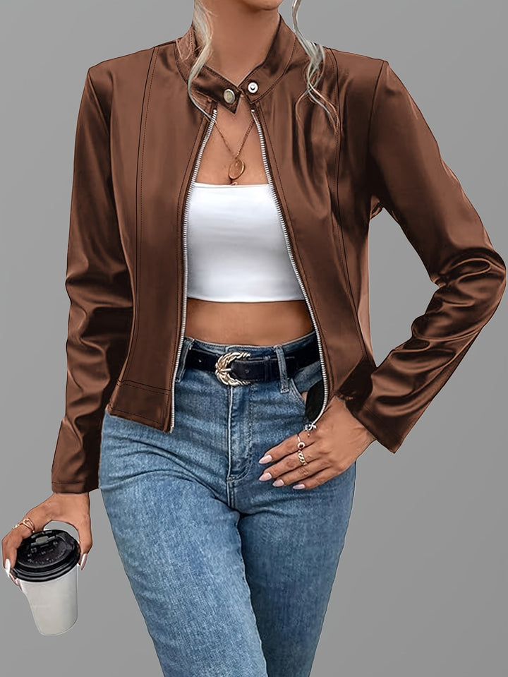 Rosaline | Sleek Zip-Up Jacket