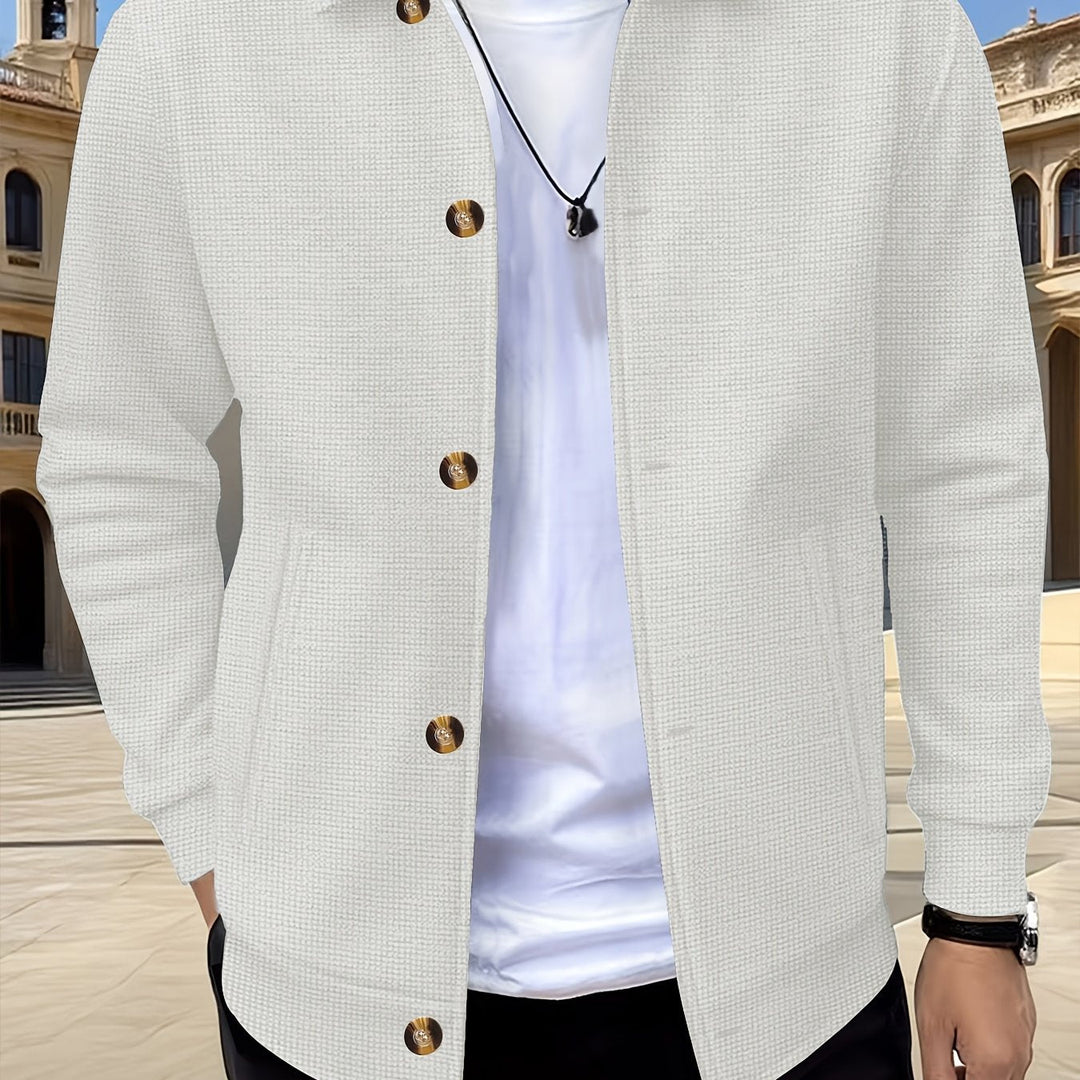 Foster | Textured Button-Up Jacket