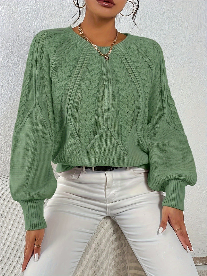 Eleanor | Relaxed Cable-Knit Jumper