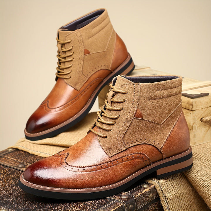 Roland | Classic Wingtip Ankle Boots