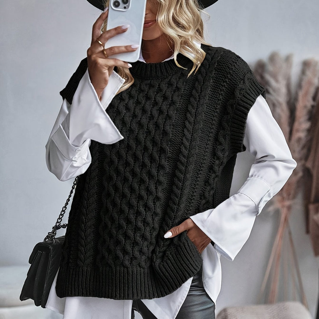 Bridget | Cozy Cable-Knit Jumper Vest