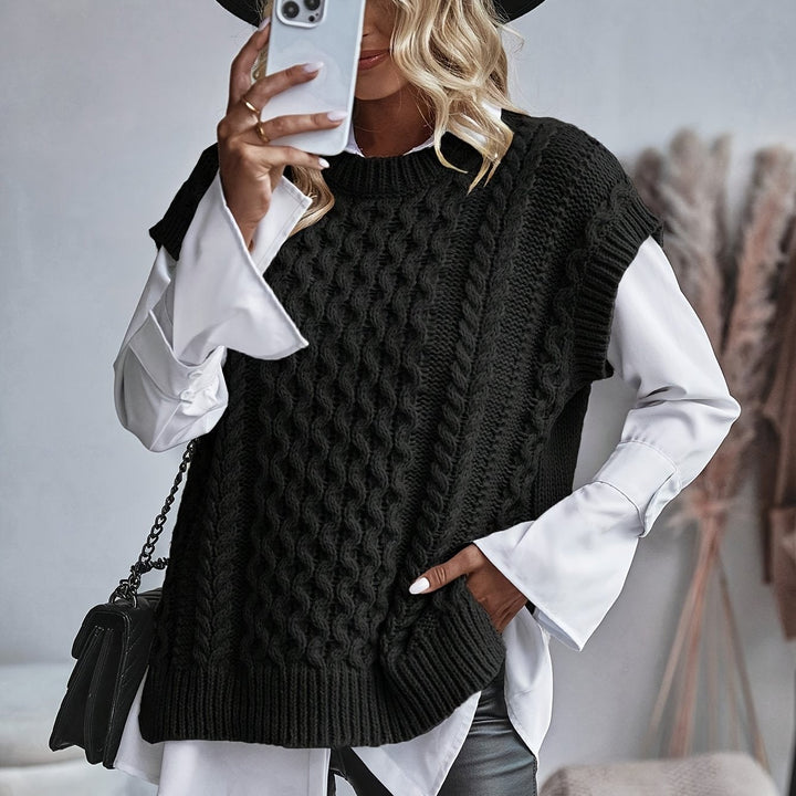 Bridget | Cozy Cable-Knit Jumper Vest